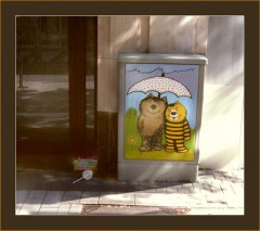 Bemalter Telekomkasten Bemalter Telekomkasten