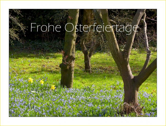 Frohe Ostern