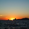 Sonnenuntergang vor Ibiza