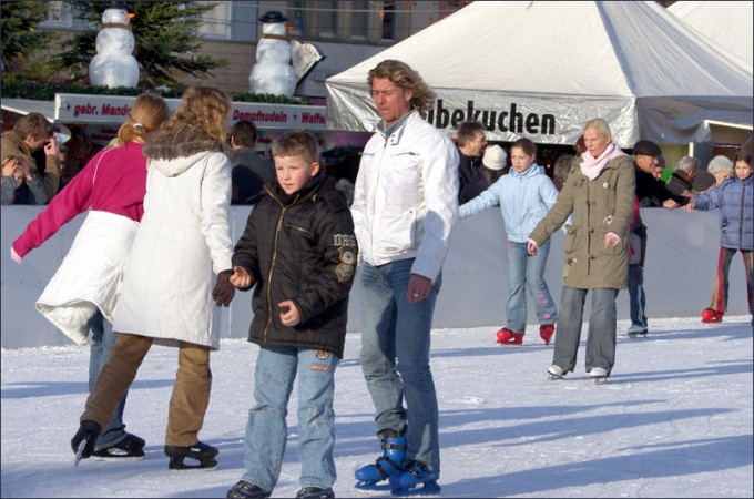 Auf der Eisbahn