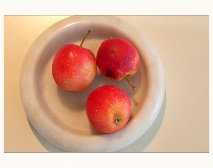Drei Äpfel