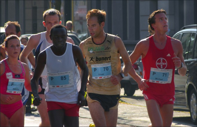 Weitere Marathonläufer