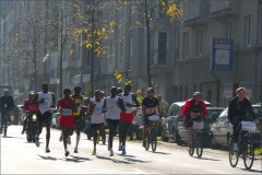 Marathonlaeufer / Spitzengruppe Marathonlaeufer / Spitzengruppe