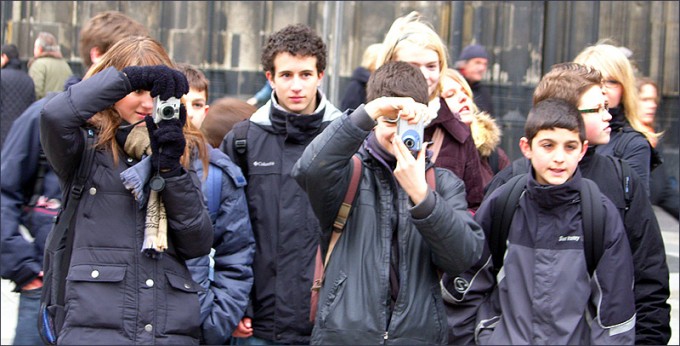 Fotografieren ist "cool"...