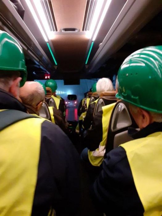 Einfahrt in den tunnel