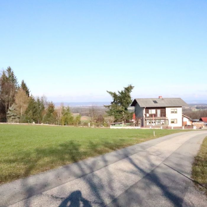 Blick auf meine stadt  - weit entfernt