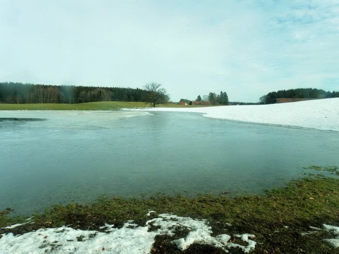 Regen - und Schmelzwasser