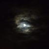 Mond hinter Wolken 3