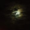 Mond hinter Wolken 2