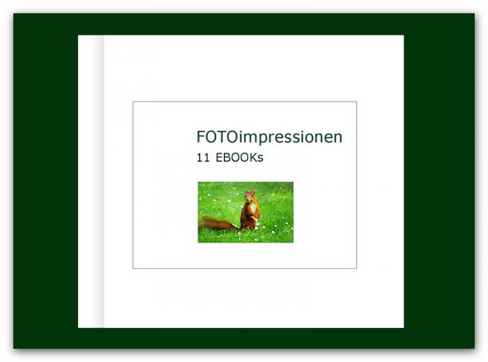 Meine 11 EBOOKs der Naturimpressionen