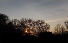 Morgenstille vor Sonnenaufgang