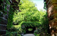 Romantischer Hauseingang