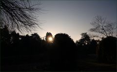 Sonnenaufgang im November