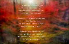 Herbstgedicht meines Grossvaters Herbstgedicht meines Grossvaters