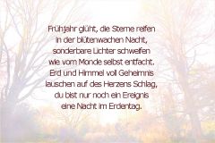 Ein Frühlingsgedicht meines Großvaters Ein Frühlingsgedicht meines Großvaters