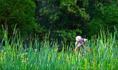 Fotograf am Teich Fotograf am Teich