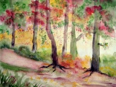 Herbstwald