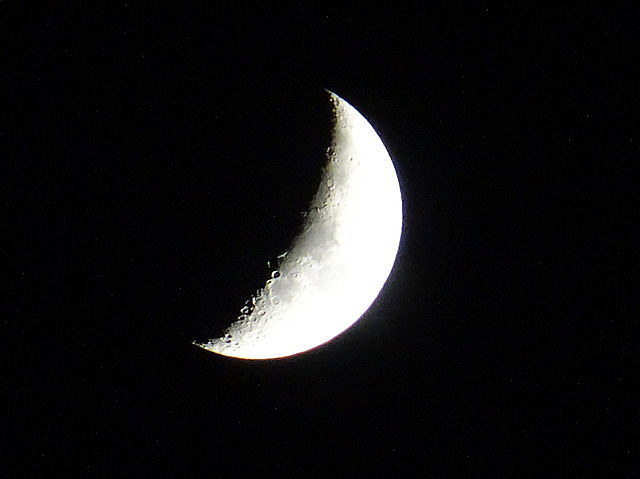 Mond gestern