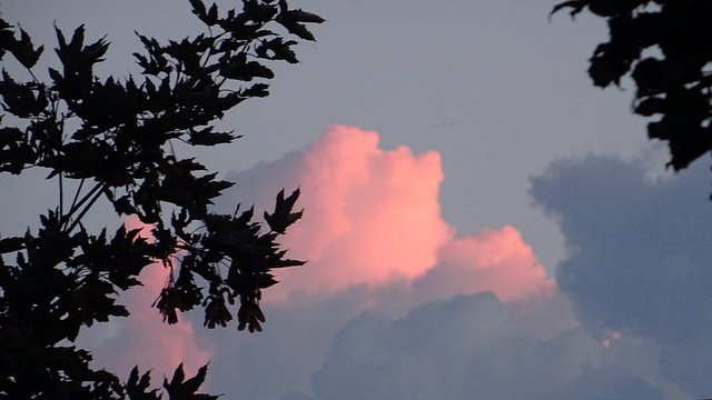 Wolken vor dem Gewitter