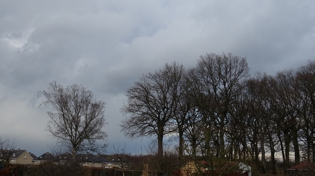 Dunkle Wolken