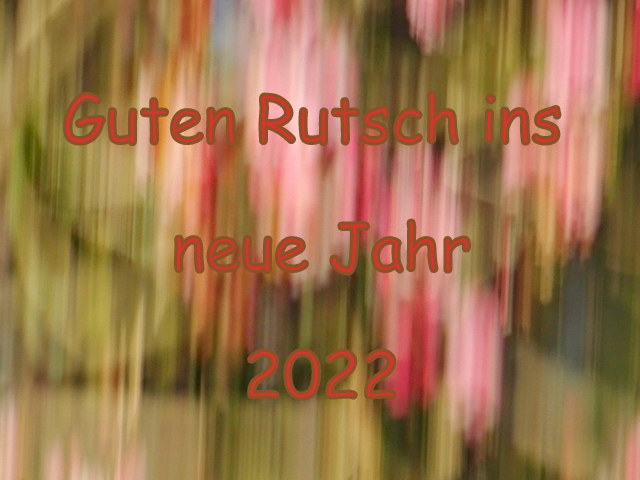 Kommt gut ins neue Jahr