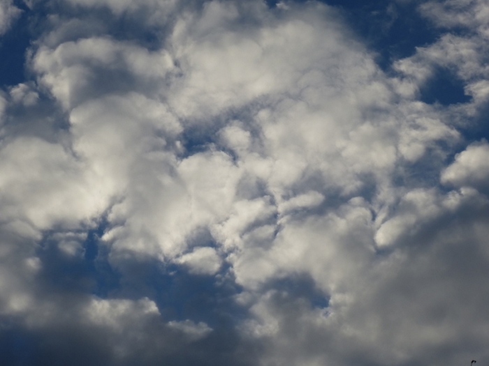 Wolken sind die Schauspieler der Lüfte