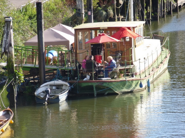 Hausboot auf der Themse