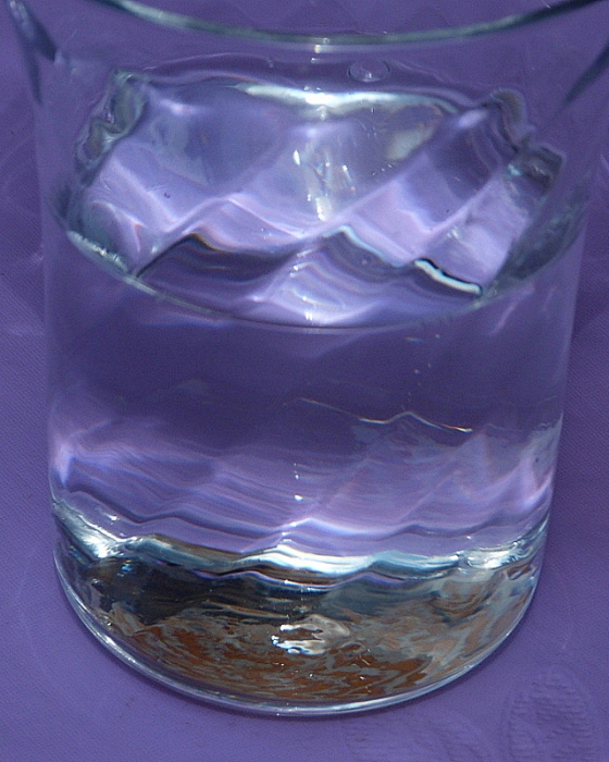 Experiment mit Wasser und Sonne