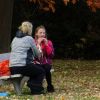 Pausensnack im Park