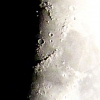 Ausschnitt vom Mond gestern