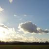 Sonne und Wolken