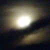 Mond gestern Abend