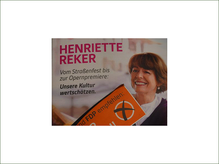Genesungswünsche für Henriette Reker
