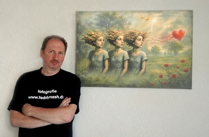 Der Künstler und sein Kunstfoto