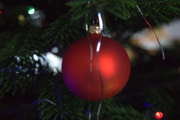 Glückliche weihnachtszeit