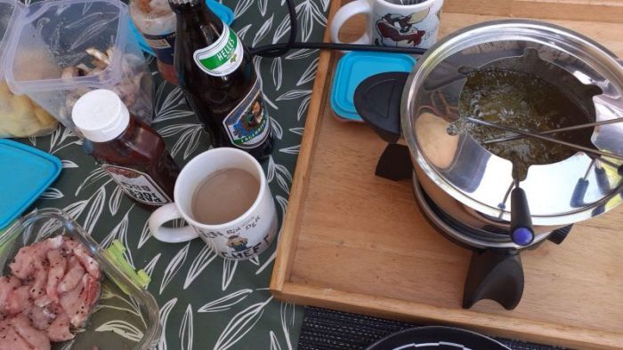 Fondue - im freien :)