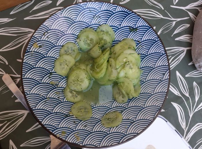Gurkensalat-Gurkensalat-Gurkensalat