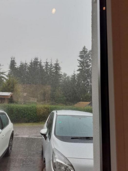 Blick aus dem fenster