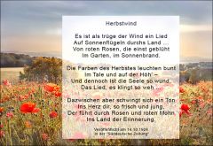 Ein Gedicht meines Großvaters Ein Gedicht meines Großvaters