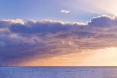 Wolken über dem Meer Wolken über dem Meer