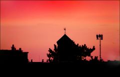 Morgenrot im November