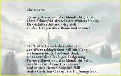 Ein Weihnachtsgedicht meines Grossvaters Ein Weihnachtsgedicht meines Grossvaters