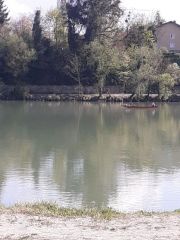 Eine bootsfahrt