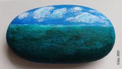 Deep Ozean (Steinbemalung) Deep Ozean (Steinbemalung)