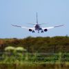 Flieger fast gelandet